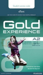 Gold Experience A2 eText SB AccessCodeCard - Suzanne Gaynor, Alevizos Kathryn