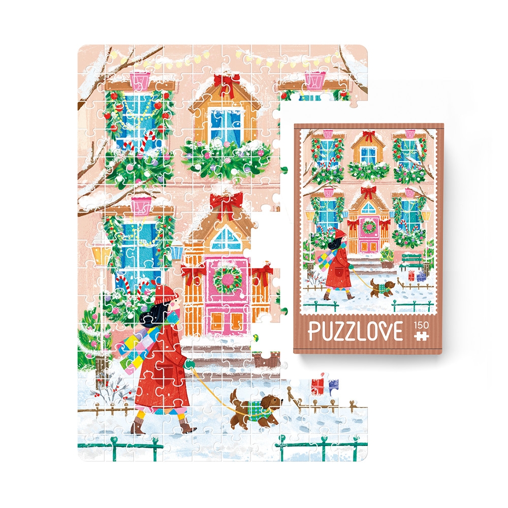 Puzzlove CzuCzu: Zimowy spacer 150 el.
