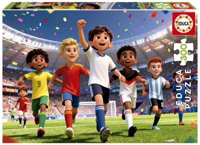 <img src='https://webimage.pl/pics/959/4/d8412668204959.jpg' style='height:440px' /> Puzzle Piłka nożna 300 el 114072