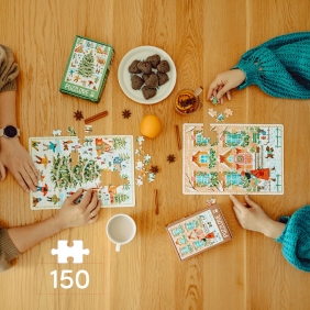 Puzzlove CzuCzu: Zimowy spacer 150 el.