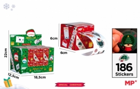 Naklejki świąteczne Boże Narodzenie w rolce