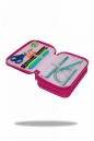 Coolpack, Piórnik potrójny z wyposażeniem Jumper 3 Hello Kitty - Pink 2 (F067035)