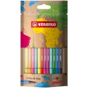 Flamastry Pen 68 Mini mySTABILOdesign - 12 kolorów