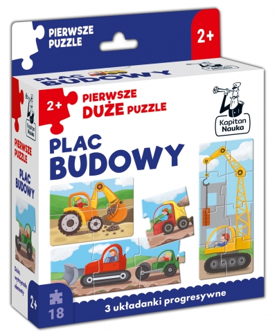 <img src='https://webimage.pl/pics/959/7/d5904905917959.jpg' style='height:440px' /> Pierwsze duże Puzzle Plac budowy Kapitan Nauka