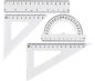 Zestaw geometryczny transparent GR-031T