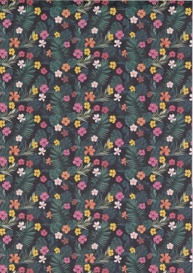 Blok z motywami A4/15 arkuszy - Flowers (434459)