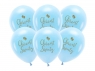  Balony Eco Chrzest Święty błękit 33cm 6szt