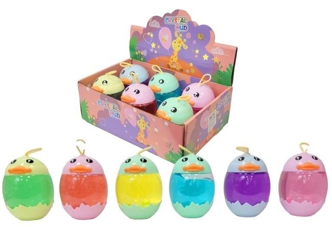 Slime jednokolorowy przeźroczysty jajku MIX