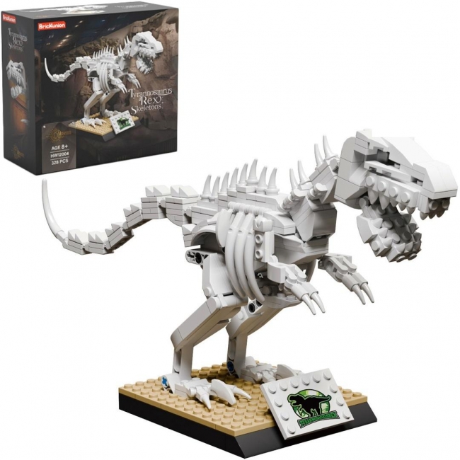Klocki szkielet dinozaur t-rex 328el