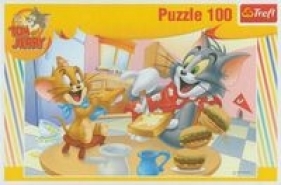 Puzzle Tom i Jerry Pyszne śniadanko 100 elementów (16196)