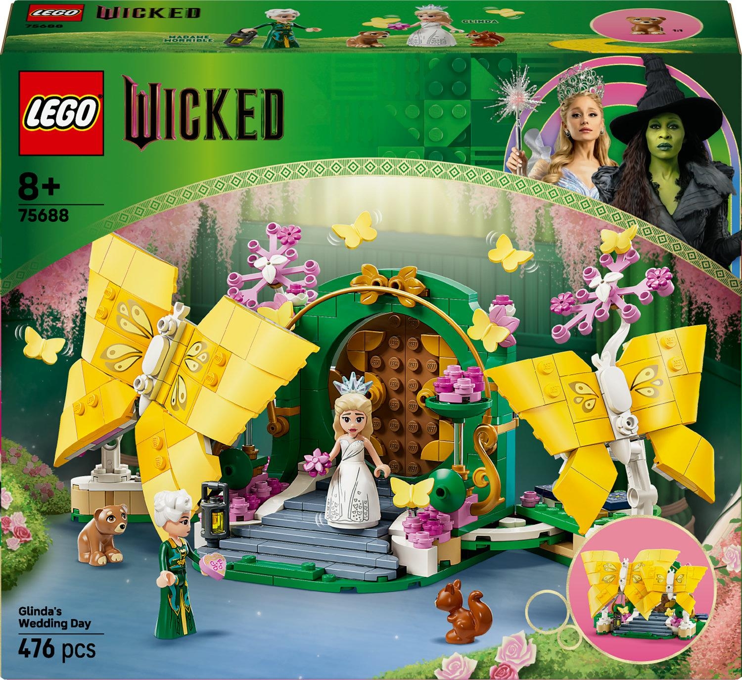 <img src='https://webimage.pl/pics/960/2/d57020178129601.jpg' style='height:440px' /> LEGO Wicked, Dzień ślubu Glindy (75688)
