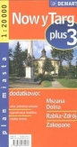 Zakopane plus 3 - plan miasta