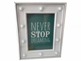 Ramka na zdjęcia z podświetleniem LED