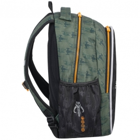 Coolpack, Plecak młodzieżowy Jimmy LED Disney Core - Mandalorian (F110781)