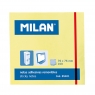 Karteczki samoprzylepne żółte MILAN 76 x 76 mm, 100 szt. (85401)
