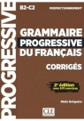 Grammaire progressive du Francais klucz B2-C2 Maïa Grégoire