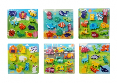 Puzzle drewniane