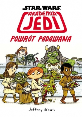 Star Wars Akademia Jedi Powrót Padawana (Uszkodzona okładka) - Brown Jeefrey