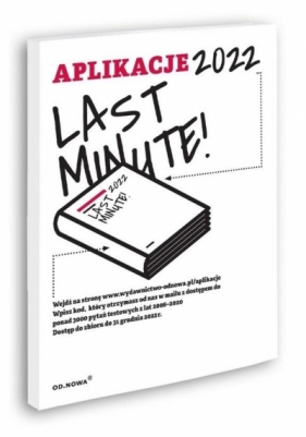 Aplikacje Last Minute 2022 - Bogusław Gąszcz