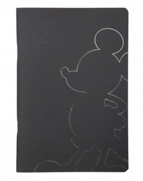 Coolpack, Zeszyt A5 w kratkę Disney 100 - Black Collection Mickey Mouse (60961PTR)