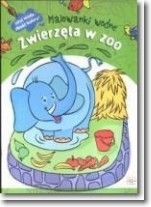 Malowanki wodne. Zwierzęta w zoo