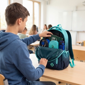 Astrabag, Plecak Hexagon - Lagoon Ombre, AB200