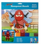 Mozaika piankowa brokatowa - Ninja