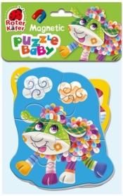 Piankowe puzzle magnetyczne - Owca i Świnka (RK5020-02)