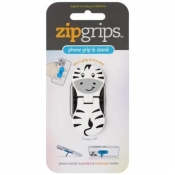 Uchwyt na palce do telefonu - zebra