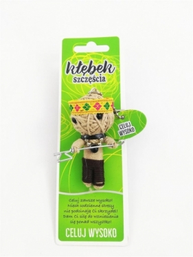 Brelok Kłębek Szczęścia - Celuj wysoko