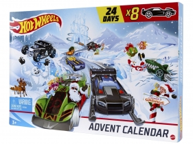 Hot Wheels: kalendarz adwentowy 2021, 8 aut (GJK02)