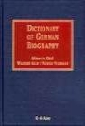 Dictionary of German Biography v 6 W Killy