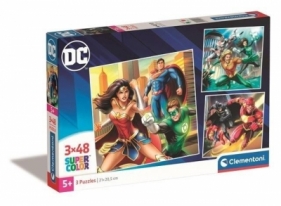 Puzzle 3x48 Super Kolor DC Justice League