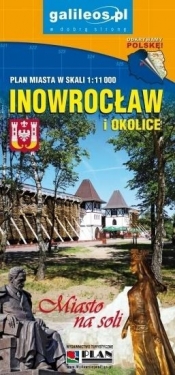 Plan miasta - Inowrocław i okolice 1:11 000 - Opracowanie zbiorowe