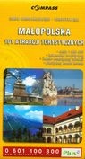 Małopolska 101 atrakcji turystycznych Mapa samochodowo-turystyczna