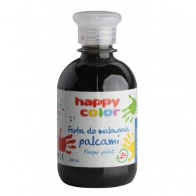 Farba do malowania palcami 300ml - czarny (HA 3350 0300-9)