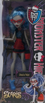 Lalka Ghoulia Yelps Monster High Miasto Strachu - <br />