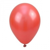 Balony metalizowane czerwone 30cm 100szt