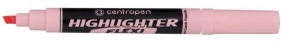 Centropen: Zakreślacz Highlighter Flexi Soft, różowy pastel