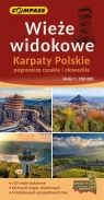 Mapa - Wieże widokowe Karpaty Polskie 1:350 000 Opracowanie zbiorowe