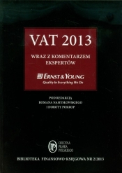 VAT 2013 wraz z komentarzem ekspertów - <br />