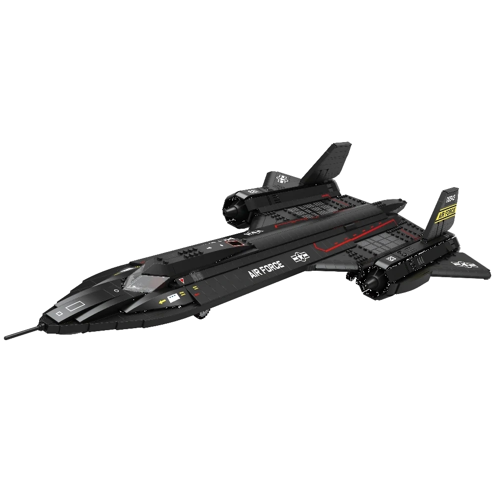 Klocki REOBRIX 33041 Bombowiec SR-71 Blackbird (1733 elementy)