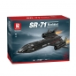 Klocki REOBRIX 33041 Bombowiec SR-71 Blackbird (1733 elementy)