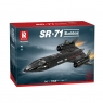 Klocki REOBRIX 33041 Bombowiec SR-71 Blackbird (1733 elementy)