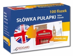 Angielski 100 Fiszek Słówka Pułapki - Wróblewska Marta
