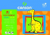 Blok rysunkowy A3 Dino 15 arkuszy 10 sztuk