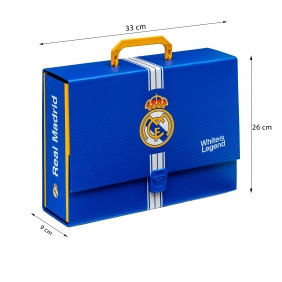 Teczka z rączką Real Madrid XL 9cm