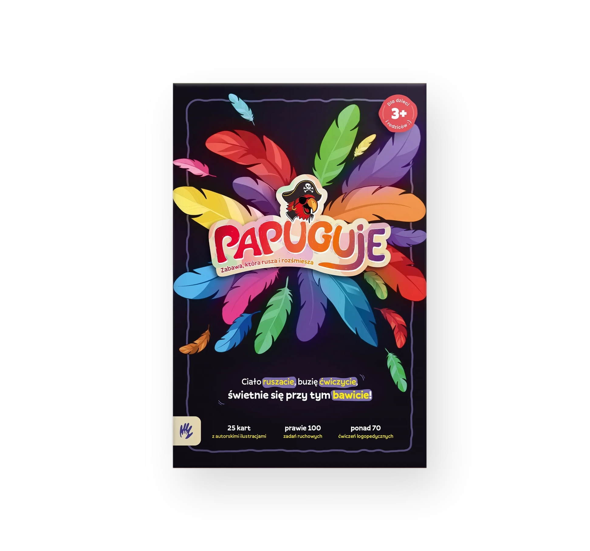 <img src='https://webimage.pl/pics/962/4/dd5908076864005.png' style='height:440px' /> Papuguje. Zabawa ruchowa i logopedyczna