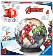 Ravensburger, Puzzle 3D Kula 72: Marvel Avengers (11496)