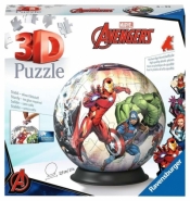 Puzzle 3D Kula: Marvel Avengers 72 elementy